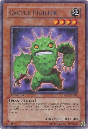 Cactus Fighter CSOC EN082 Rare 1st Edition Crossroads of Chaos CSOC 1st Edition Singles Cactus Fighter CSOC EN082 Rare 1st Edition Crossroads of Chaos CSOC 1st Edition Singles