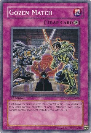 Gozen Match CSOC EN079 Common 1st Edition Crossroads of Chaos CSOC 1st Edition Singles Gozen Match CSOC EN079 Common 1st Edition Crossroads of Chaos CSOC 1st Edition Singles