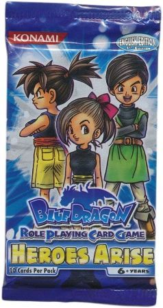 Blue Dragon Heroes Arise Booster Pack 10 Cards Konami Blue Dragon Sealed Product Blue Dragon Heroes Arise Booster Pack 10 Cards Konami Blue Dragon Sealed Product