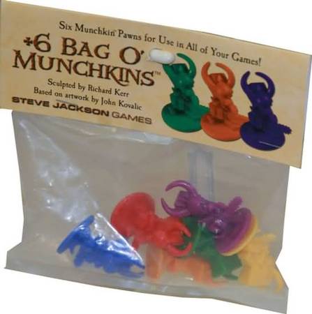 Munchkin 6 Bag o Munchkins Steve Jackson Games Board Games A Z Munchkin 6 Bag o Munchkins Steve Jackson Games Board Games A Z