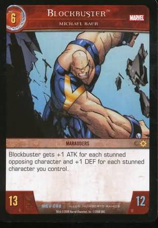 Blockbuster Michael Baer MEV 088 Uncommon Vs System Marvel Evolution Blockbuster Michael Baer MEV 088 Uncommon Vs System Marvel Evolution