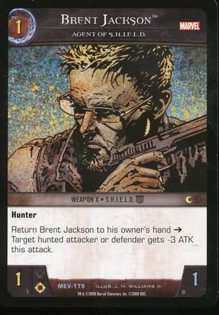 Brent Jackson Agent of S H I E L D MEV 175 Uncommon Vs System Marvel Evolution Brent Jackson Agent of S H I E L D MEV 175 Uncommon Vs System Marvel Evolution