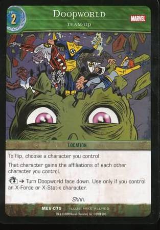 Doopworld Team Up MEV 075 Common Vs System Marvel Evolution Doopworld Team Up MEV 075 Common Vs System Marvel Evolution