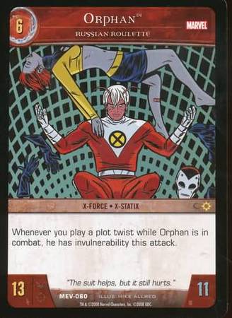 Orphan Russian Roulette MEV 060 Common Vs System Marvel Evolution Orphan Russian Roulette MEV 060 Common Vs System Marvel Evolution