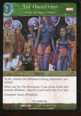 The Omniverse Team Up Non Unique MEV 162 Common Vs System Marvel Evolution The Omniverse Team Up Non Unique MEV 162 Common Vs System Marvel Evolution