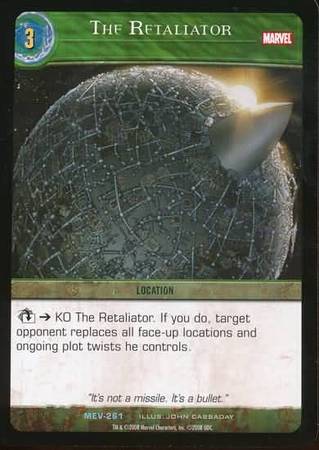 The Retaliator MEV 261 Uncommon Vs System Marvel Evolution The Retaliator MEV 261 Uncommon Vs System Marvel Evolution