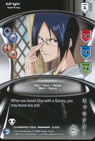 Uryu Smirking C33 Common Bleach Portal Singles Uryu Smirking C33 Common Bleach Portal Singles