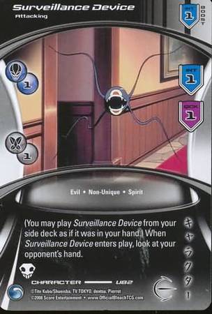Surveillance Device Attacking U82 Uncommon Bleach Portal Singles Surveillance Device Attacking U82 Uncommon Bleach Portal Singles