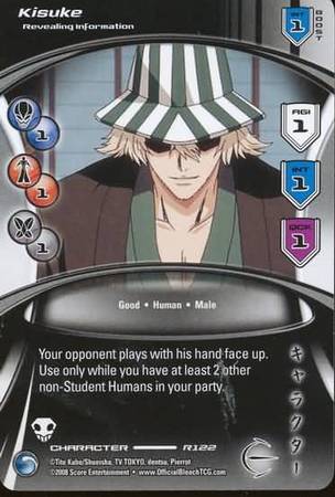 Kisuke Revealing Information R122 Rare Kisuke Revealing Information R122 Rare
