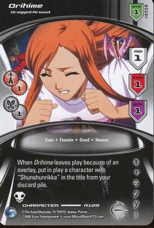 Orihime Dragged Around R129 Rare Orihime Dragged Around R129 Rare