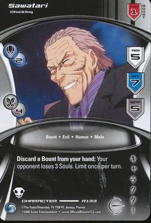 Sawatari Chuckling R133 Rare Bleach Portal Singles Sawatari Chuckling R133 Rare Bleach Portal Singles