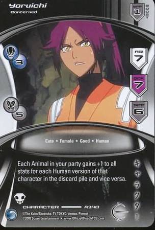 Yoruichi Concerned R140 Rare Yoruichi Concerned R140 Rare