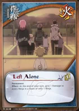 Left Alone M 362 Rare Naruto Approaching Wind Left Alone M 362 Rare Naruto Approaching Wind