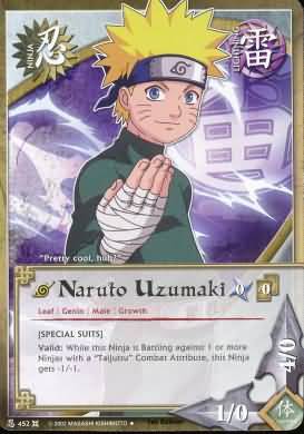 Naruto Uzumaki N 452 Uncommon Naruto Approaching Wind Naruto Uzumaki N 452 Uncommon Naruto Approaching Wind