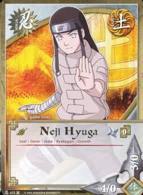 Neji Hyuga N 432 Common Naruto Approaching Wind Neji Hyuga N 432 Common Naruto Approaching Wind