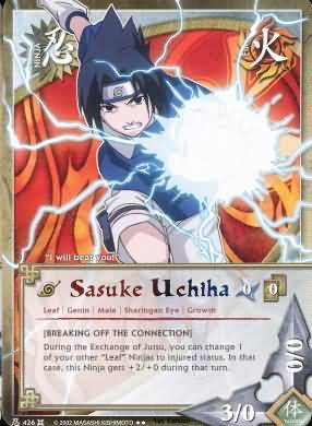 Sasuke Uchiha N 426 Rare Sasuke Uchiha N 426 Rare