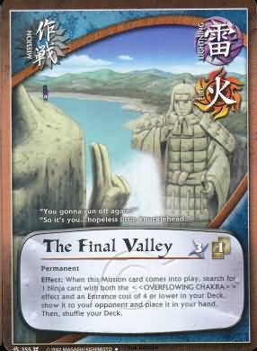 The Final Valley M 355 Uncommon The Final Valley M 355 Uncommon