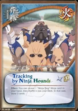Tracking by Ninja Hounds M 348 Rare Tracking by Ninja Hounds M 348 Rare