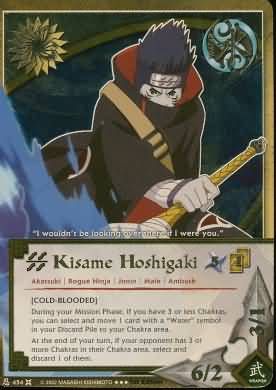 Kisame Hoshigaki Cold Blooded N 454 Super Rare Kisame Hoshigaki Cold Blooded N 454 Super Rare