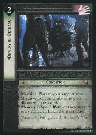 Devilry of Orthanc 5R49 Devilry of Orthanc 5R49