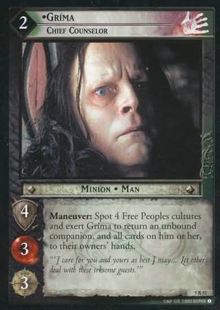 Grima Chief Counselor 5R51 Grima Chief Counselor 5R51