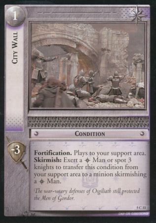 City Wall 5C33 Lord of the Rings Battle of Helm s Deep Singles 5 City Wall 5C33 Lord of the Rings Battle of Helm s Deep Singles 5