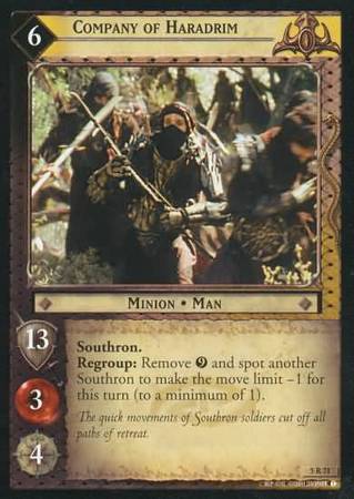 Company of Haradrim 5R71 Lord of the Rings Battle of Helm s Deep Singles 5 Company of Haradrim 5R71 Lord of the Rings Battle of Helm s Deep Singles 5