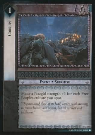 Corrupt 7U175 Lord of the Rings The Return of The King Singles 7 Corrupt 7U175 Lord of the Rings The Return of The King Singles 7