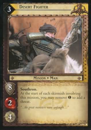 Desert Fighter 7C131 Lord of the Rings The Return of The King Singles 7 Desert Fighter 7C131 Lord of the Rings The Return of The King Singles 7