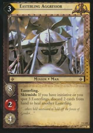Easterling Aggressor 7C139 Lord of the Rings The Return of The King Singles 7 Easterling Aggressor 7C139 Lord of the Rings The Return of The King Singles 7
