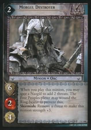 Morgul Destroyer 7U190 Lord of the Rings The Return of The King Singles 7 Morgul Destroyer 7U190 Lord of the Rings The Return of The King Singles 7