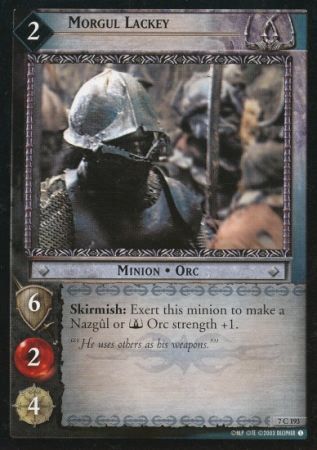 Morgul Lackey 7C193 Lord of the Rings The Return of The King Singles 7 Morgul Lackey 7C193 Lord of the Rings The Return of The King Singles 7