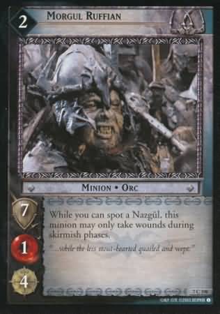 Morgul Ruffian 7C198 Lord of the Rings The Return of The King Singles 7 Morgul Ruffian 7C198 Lord of the Rings The Return of The King Singles 7