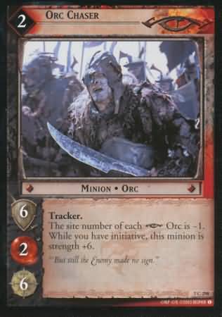 Orc Chaser 7C298 Lord of the Rings The Return of The King Singles 7 Orc Chaser 7C298 Lord of the Rings The Return of The King Singles 7