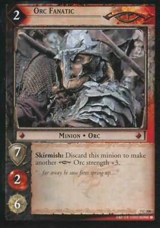 Orc Fanatic 7C300 Lord of the Rings The Return of The King Singles 7 Orc Fanatic 7C300 Lord of the Rings The Return of The King Singles 7
