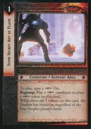 Some Secret Art of Flame 7C313 Lord of the Rings The Return of The King Singles 7 Some Secret Art of Flame 7C313 Lord of the Rings The Return of The King Singles 7