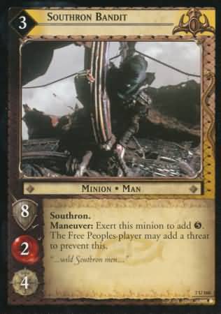 Southron Bandit 7U160 Lord of the Rings The Return of The King Singles 7 Southron Bandit 7U160 Lord of the Rings The Return of The King Singles 7