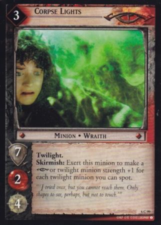 Corpse Lights 6C99 Lord of the Rings Ents of Fangorn Singles 6 Corpse Lights 6C99 Lord of the Rings Ents of Fangorn Singles 6