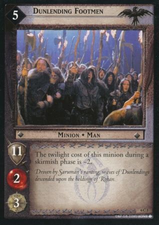 Dunlending Footmen 6C3 Lord of the Rings Ents of Fangorn Singles 6 Dunlending Footmen 6C3 Lord of the Rings Ents of Fangorn Singles 6