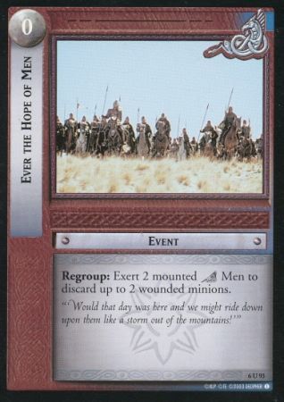 Ever the Hope of Men 6U93 Lord of the Rings Ents of Fangorn Singles 6 Ever the Hope of Men 6U93 Lord of the Rings Ents of Fangorn Singles 6