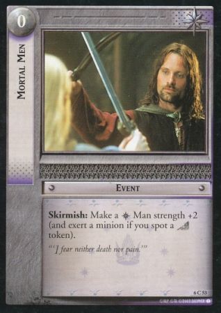 Mortal Men 6C53 Lord of the Rings Ents of Fangorn Singles 6 Mortal Men 6C53 Lord of the Rings Ents of Fangorn Singles 6