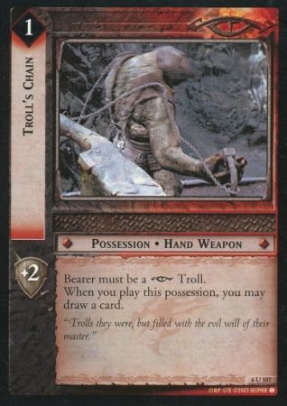 Troll s Chain 6U107 Lord of the Rings Ents of Fangorn Singles 6 Troll s Chain 6U107 Lord of the Rings Ents of Fangorn Singles 6