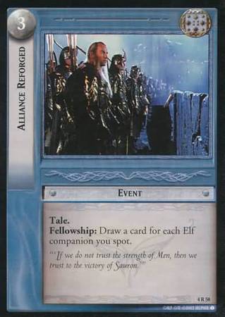 Alliance Reforged 4R58 Lord of the Rings The Two Towers Singles 4 Alliance Reforged 4R58 Lord of the Rings The Two Towers Singles 4