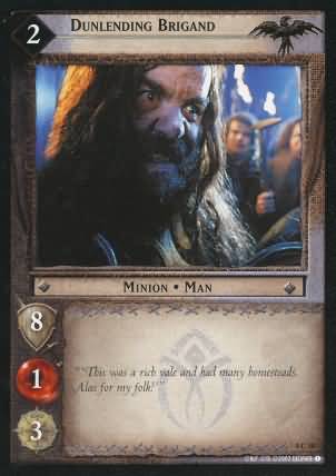 Dunlending Brigand 4C10 Lord of the Rings The Two Towers Singles 4 Dunlending Brigand 4C10 Lord of the Rings The Two Towers Singles 4