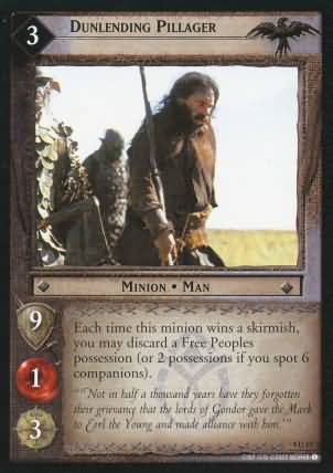 Dunlending Pillager 4U13 Lord of the Rings The Two Towers Singles 4 Dunlending Pillager 4U13 Lord of the Rings The Two Towers Singles 4