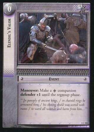 Elendil s Valor 1C103 Elendil s Valor 1C103
