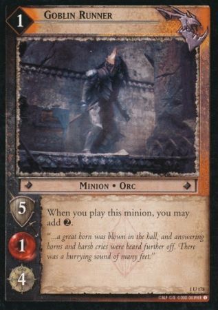 Goblin Runner 1U178 Goblin Runner 1U178