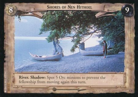 Shores of Nen Hithoel 1U359 Lord of the Rings The Fellowship of the Ring Singles 1 Shores of Nen Hithoel 1U359 Lord of the Rings The Fellowship of the Ring Singles 1