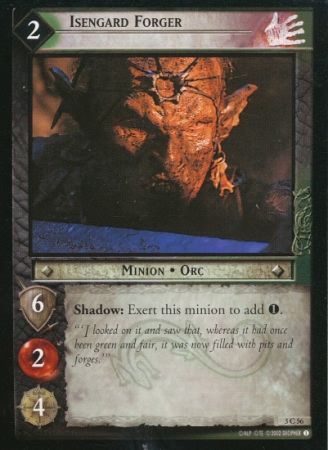 Isengard Forger 3C56 Lord of the Rings Realms of the Elf Lords Singles 3 Isengard Forger 3C56 Lord of the Rings Realms of the Elf Lords Singles 3