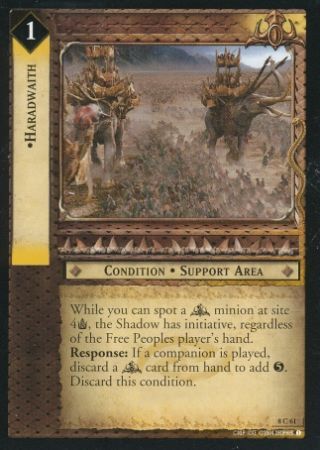 Haradwaith 8C61 Lord of the Rings Siege of Gondor Singles 8 Haradwaith 8C61 Lord of the Rings Siege of Gondor Singles 8